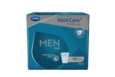 Абсорбуючі прокладки для чоловіків, у формі кишені MoliCare® Premium MEN PAD 2 краплі 14шт